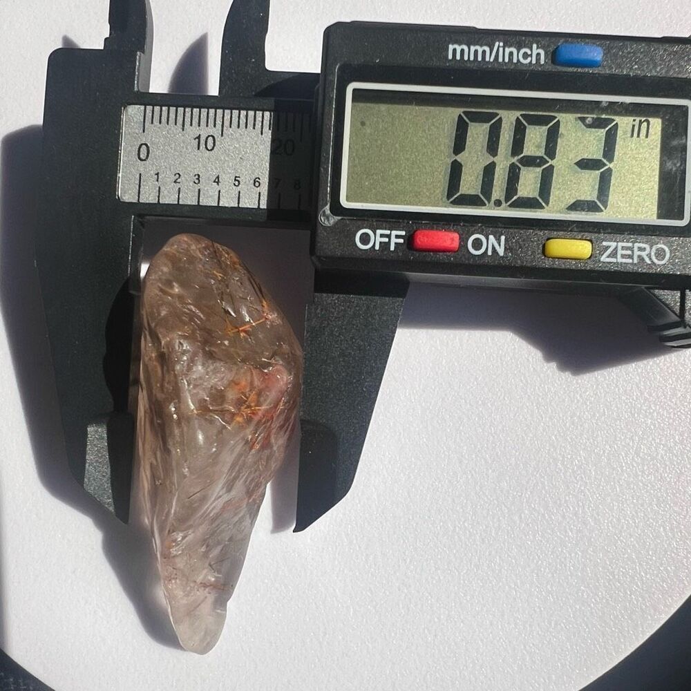 Golden Rutilated Quartz Crystal Freeform - Picture 7 of 16